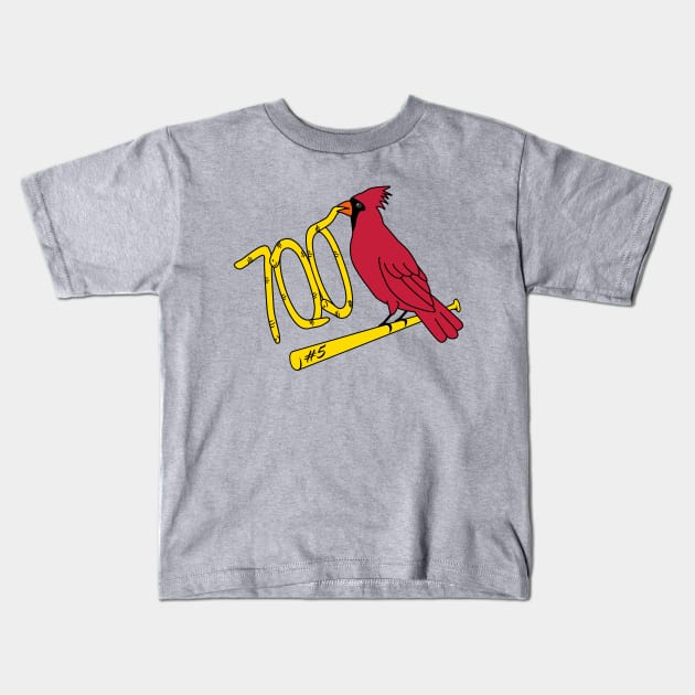 Pujols 700 Home Runs Kids T-Shirt by skauff